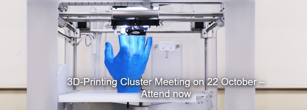 3D-Printing Cluster Meeting – Noch bis zum 19. Oktober anmelden