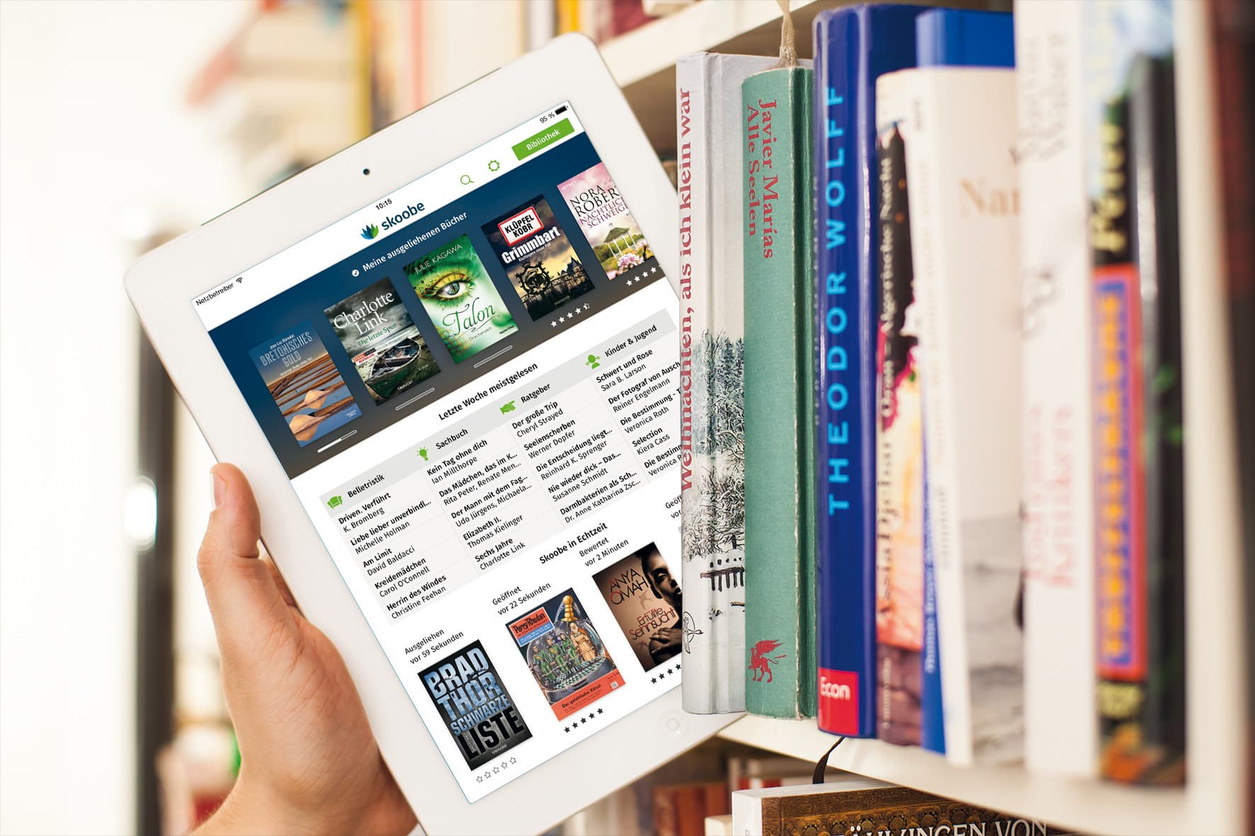 Die eBook-Flatrate – 7 Fragen an…. Skoobe!