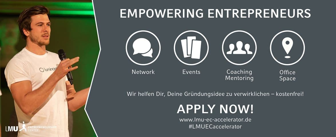 Startups gesucht für Cashwalk und LMU Accelerator
