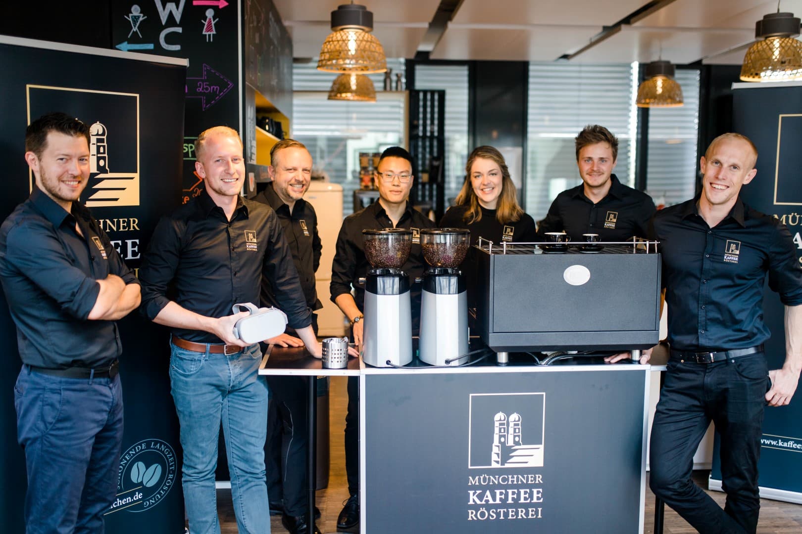 Die Münchner Kaffeerösterei: Blockchain, Virtual Reality und Kaffee