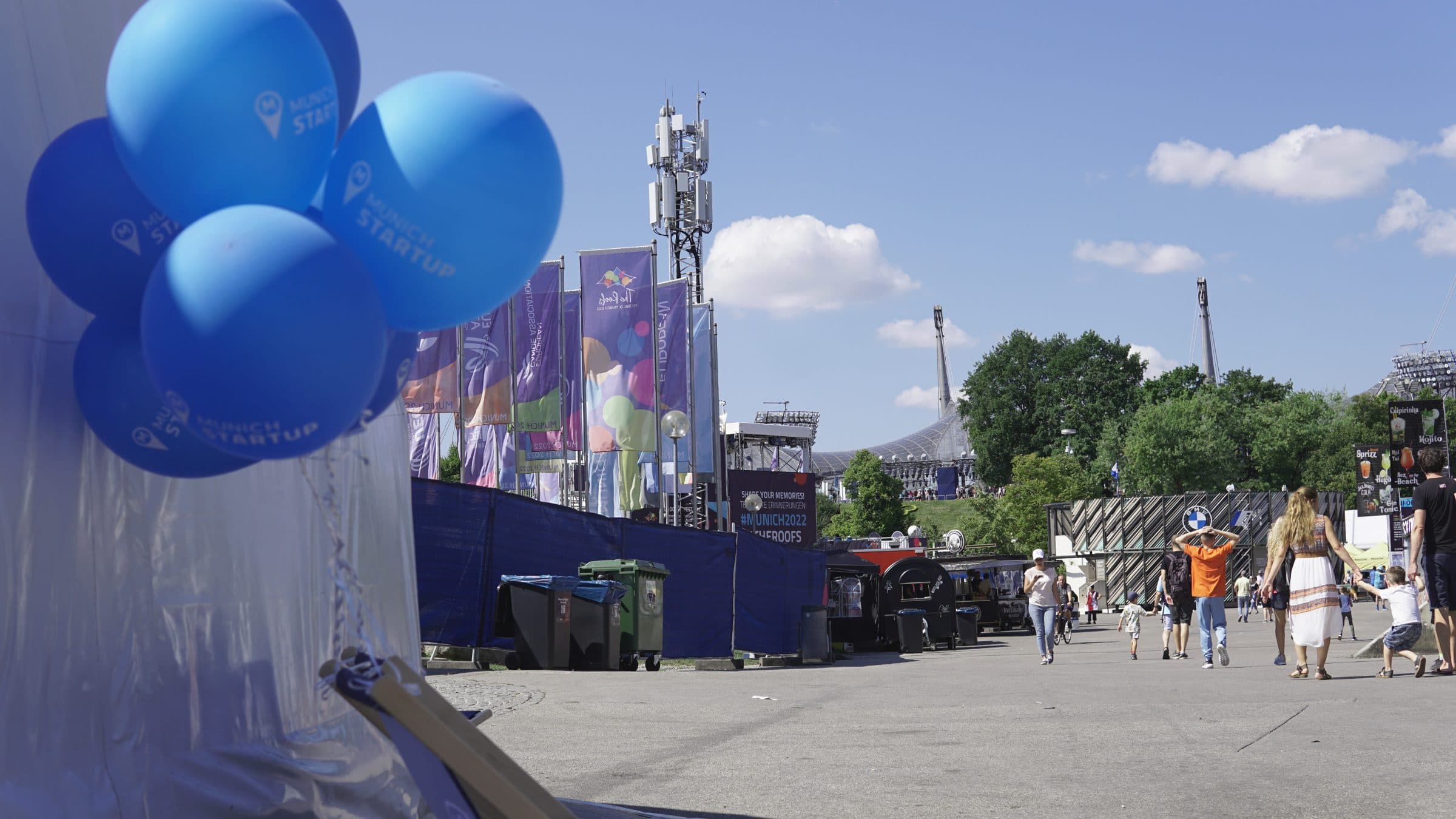 European Championships: Impressionen aus dem Technology Roof