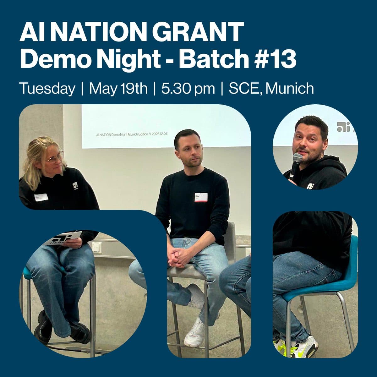 AI NATION GRANT Demo Night – Batch #13
