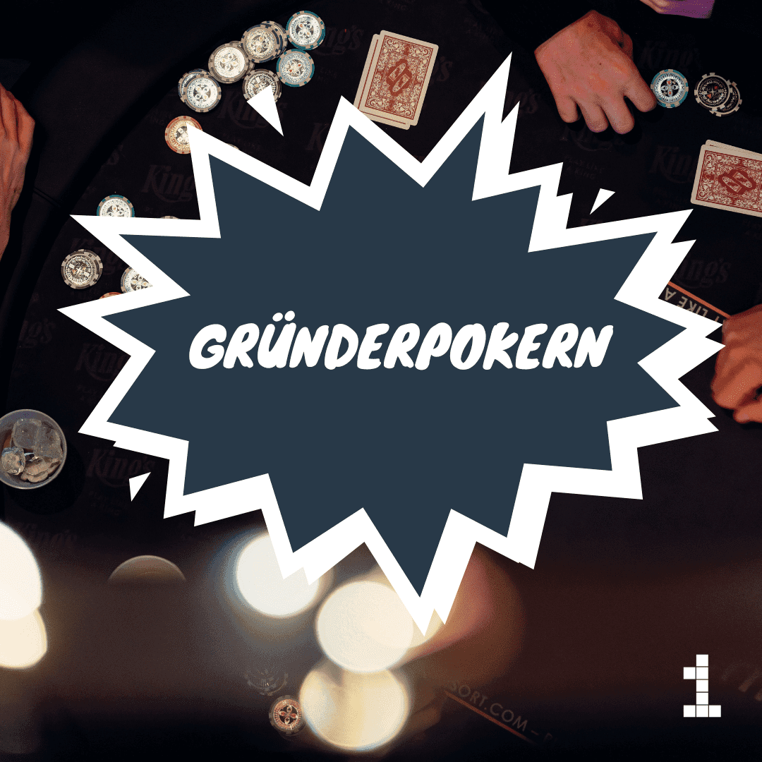Gründerpokern at WERK1
