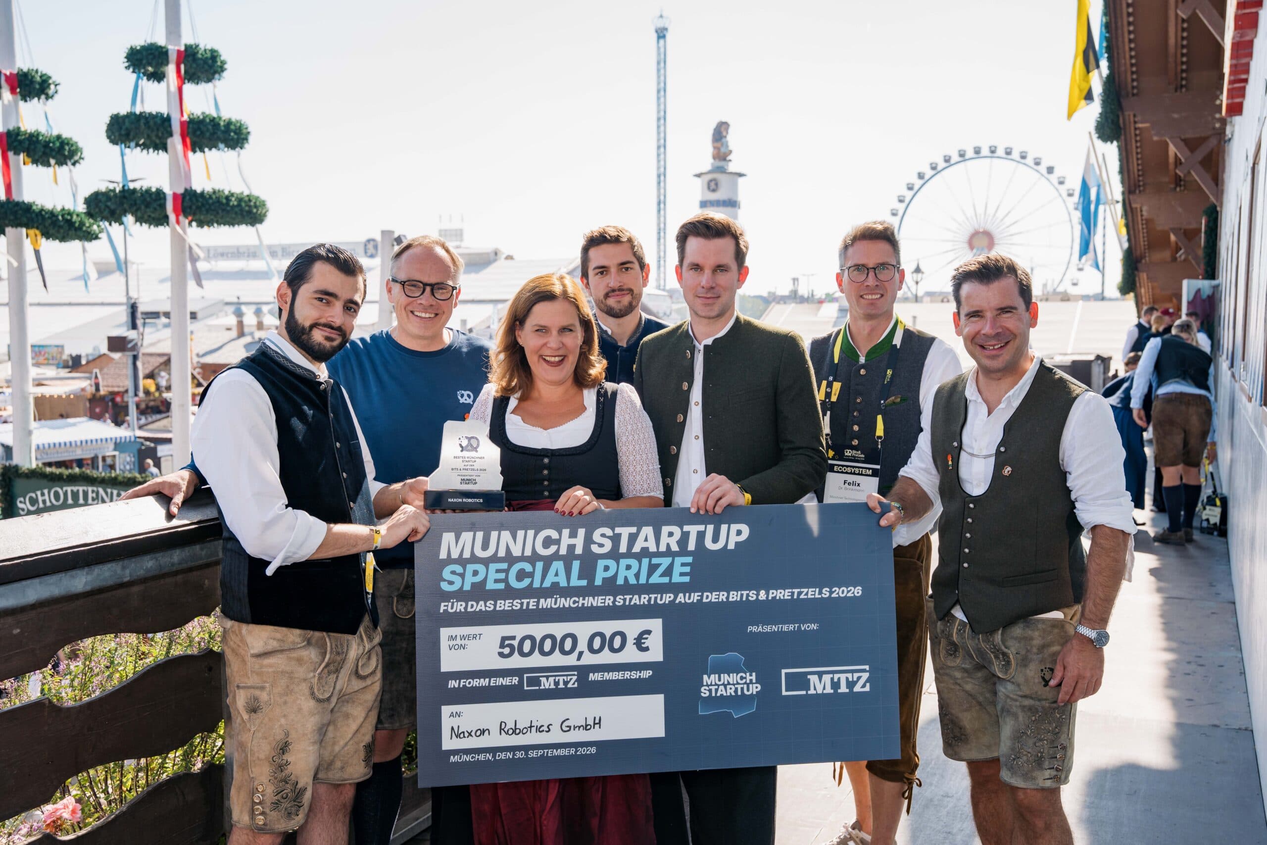 Naxon Robotics gewinnt Munich Startup Special Prize