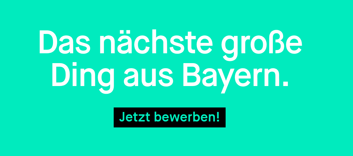 Bayerischer Startup-Contest „Startup Bavaria“: BR sucht Euch!