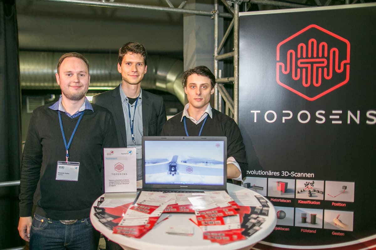Toposens ist bayerischer Landessieger des KfW Award Gründen