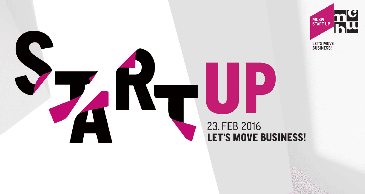 MCBW START UP 2016: Let’s move Business
