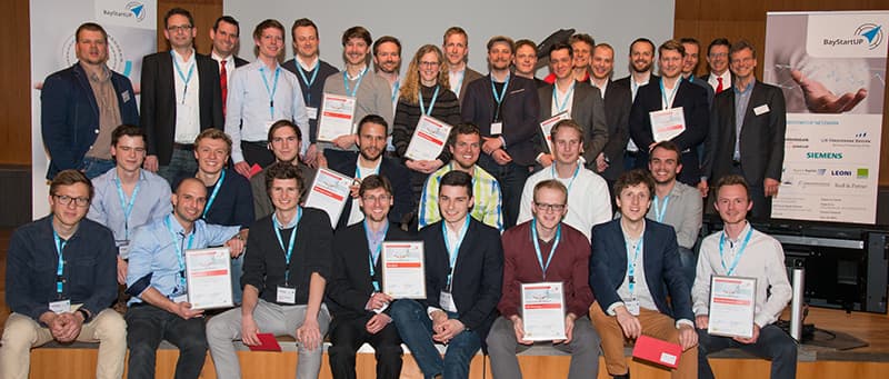 Zehn Sieger in der ersten Phase des Münchener Businessplan Wettbewerbs