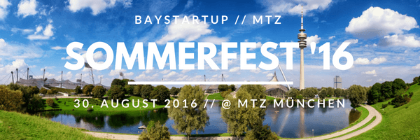 Startups aufgepasst: Pitcht Eure Idee beim MTZ-Sommerfest