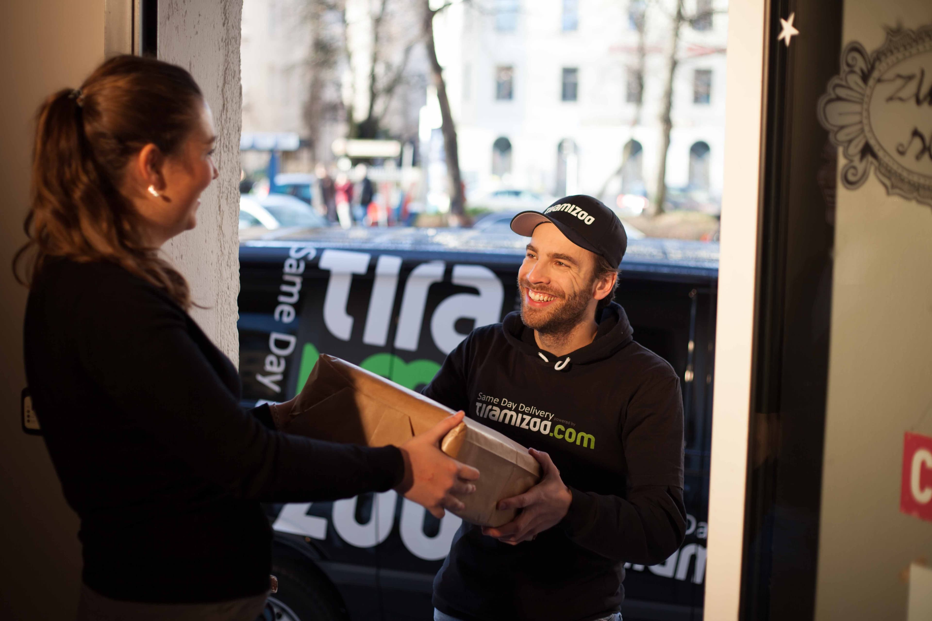 Shell und Daimler investieren in Same-Day-Delivery-Startup tiramizoo