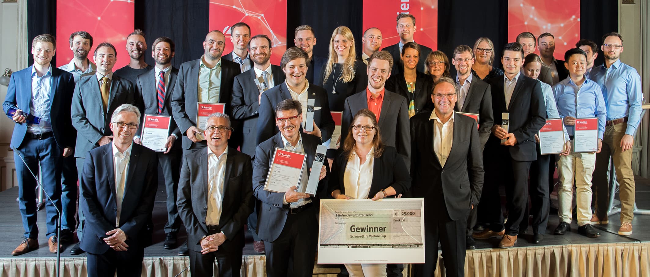 Drei Münchner Firmen unter den Gewinnern des Science4Life Venture Cup 2017