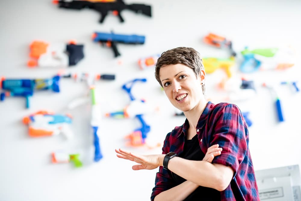 Gründer-Geheimwaffe: Eine Wasserpistole – Rike Brand von Spyra im Interview