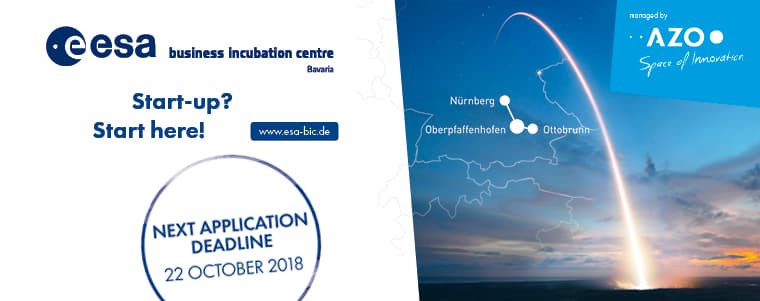 ESA BIC Inkubator: Bewerbungsfrist läuft