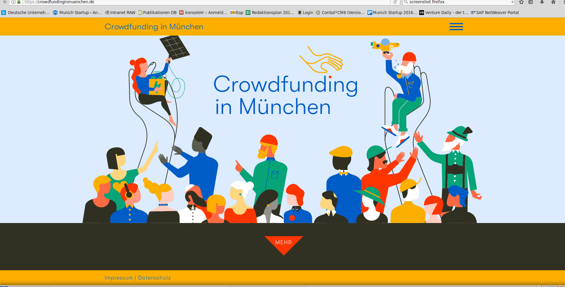 Crowdfunding in München – neue Plattform und Co-Funding!