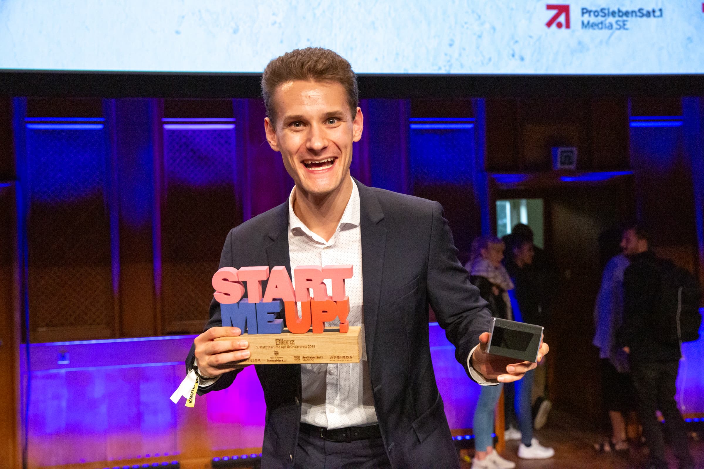 Sensor-Startup Blickfeld gewinnt bei „Start me up“