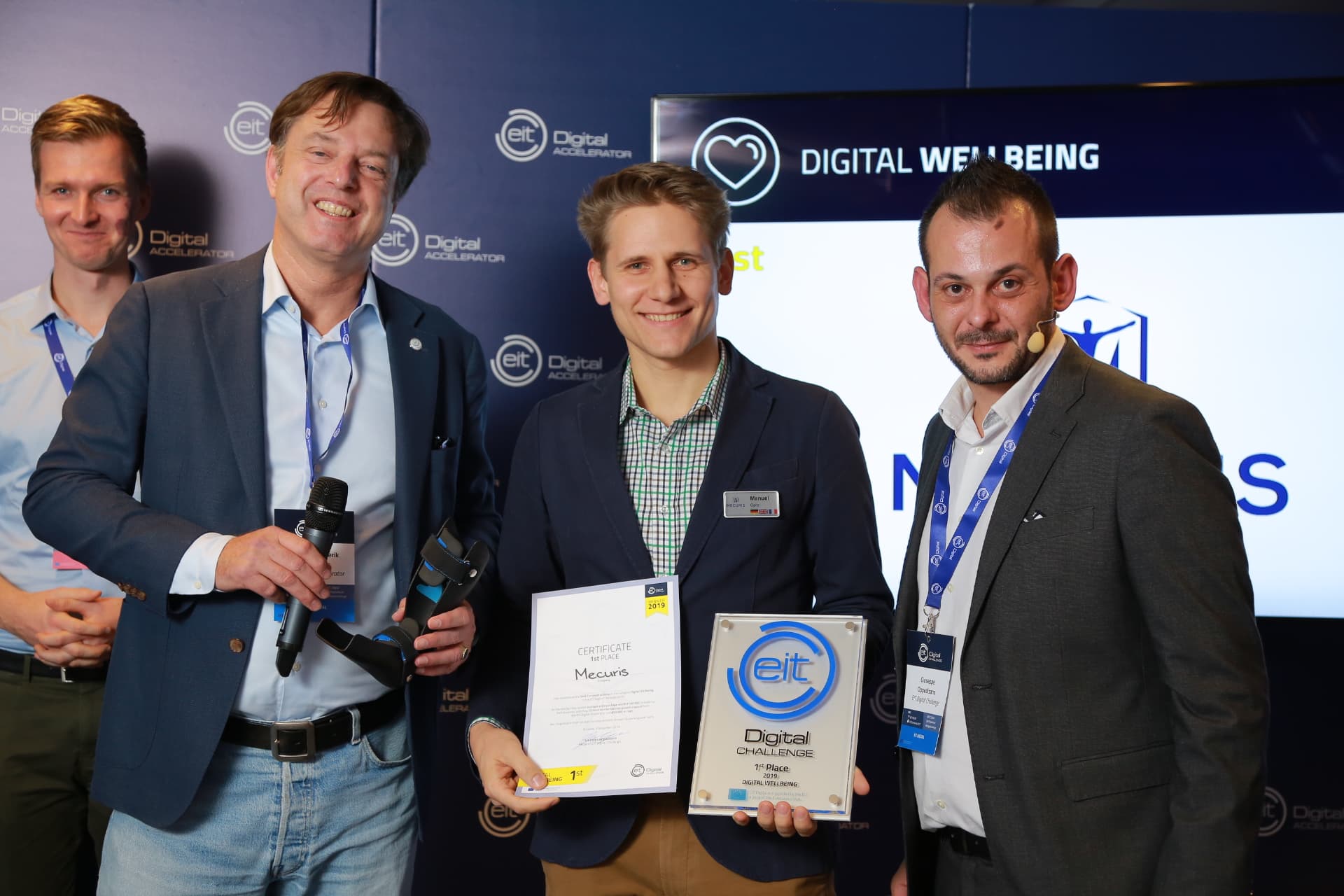 Mecuris gewinnt EIT Digital Challenge