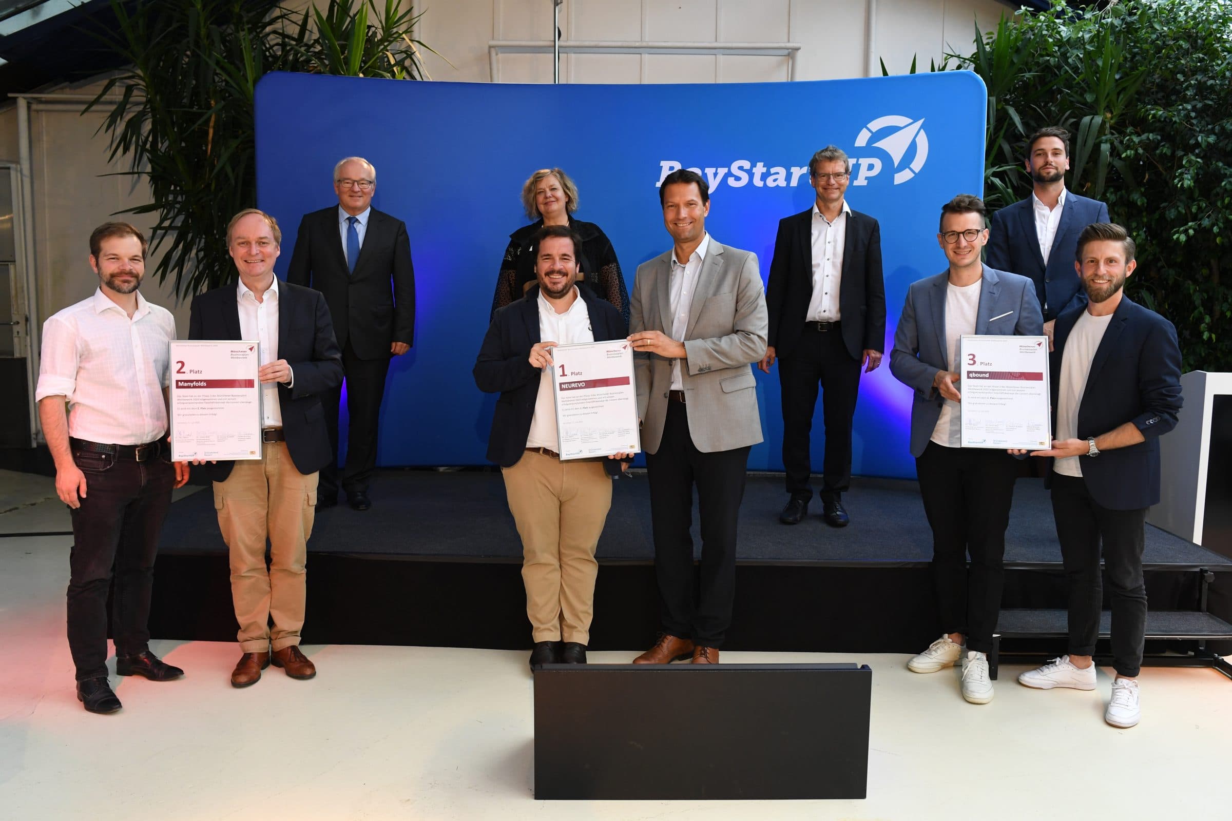Neurevo gewinnt Phase 3 des Münchner Businessplan Wettbewerbs
