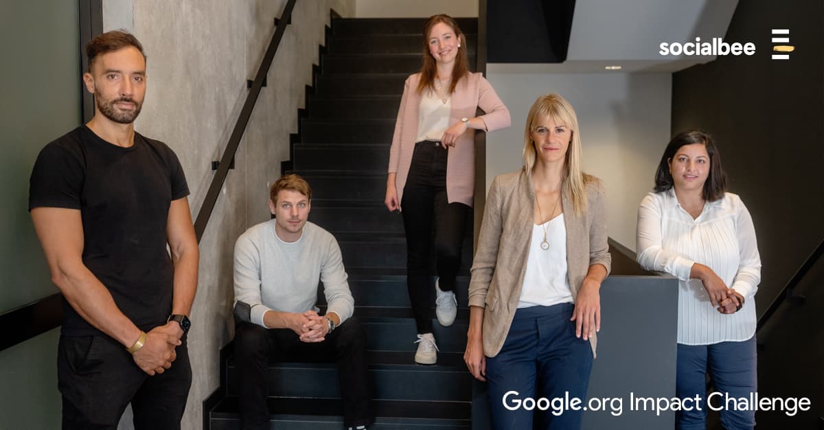 Social-Bee für Google.org Female Empowerment Challenge ausgewählt