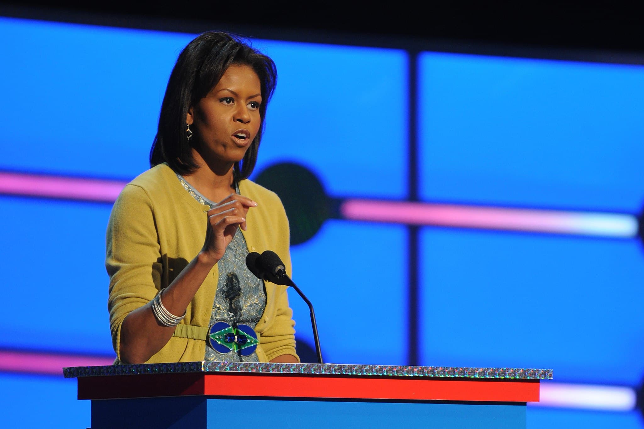 Michelle Obama kommt zur Bits & Pretzels
