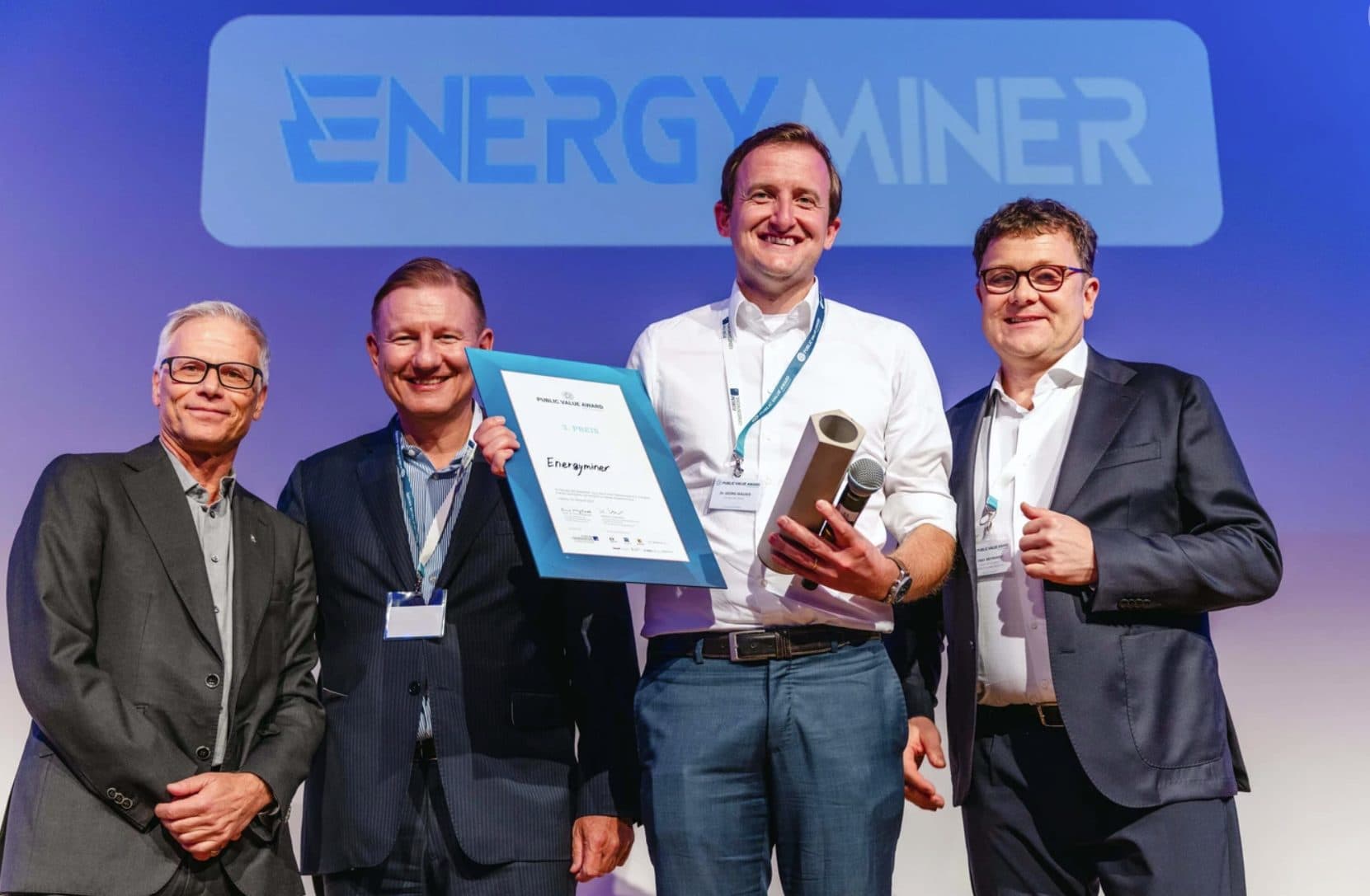 Energyminer: Dritter Platz beim Public Value Award