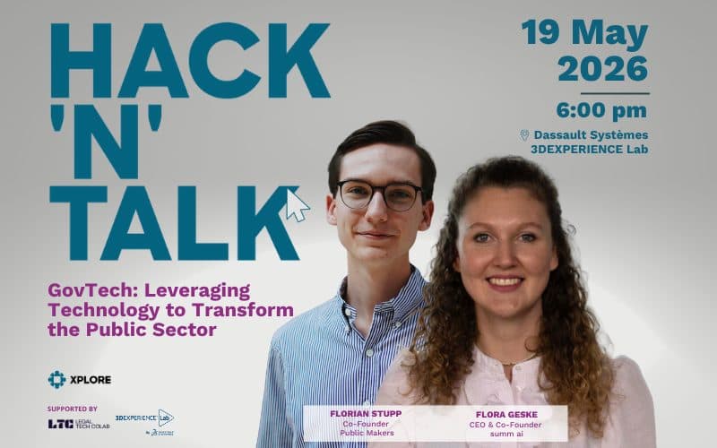 HACK’N’TALK by XPLORE – GovTech Special
