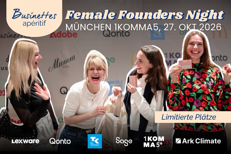 Businettes Apéritif MÜNCHEN | Female Founders Night
