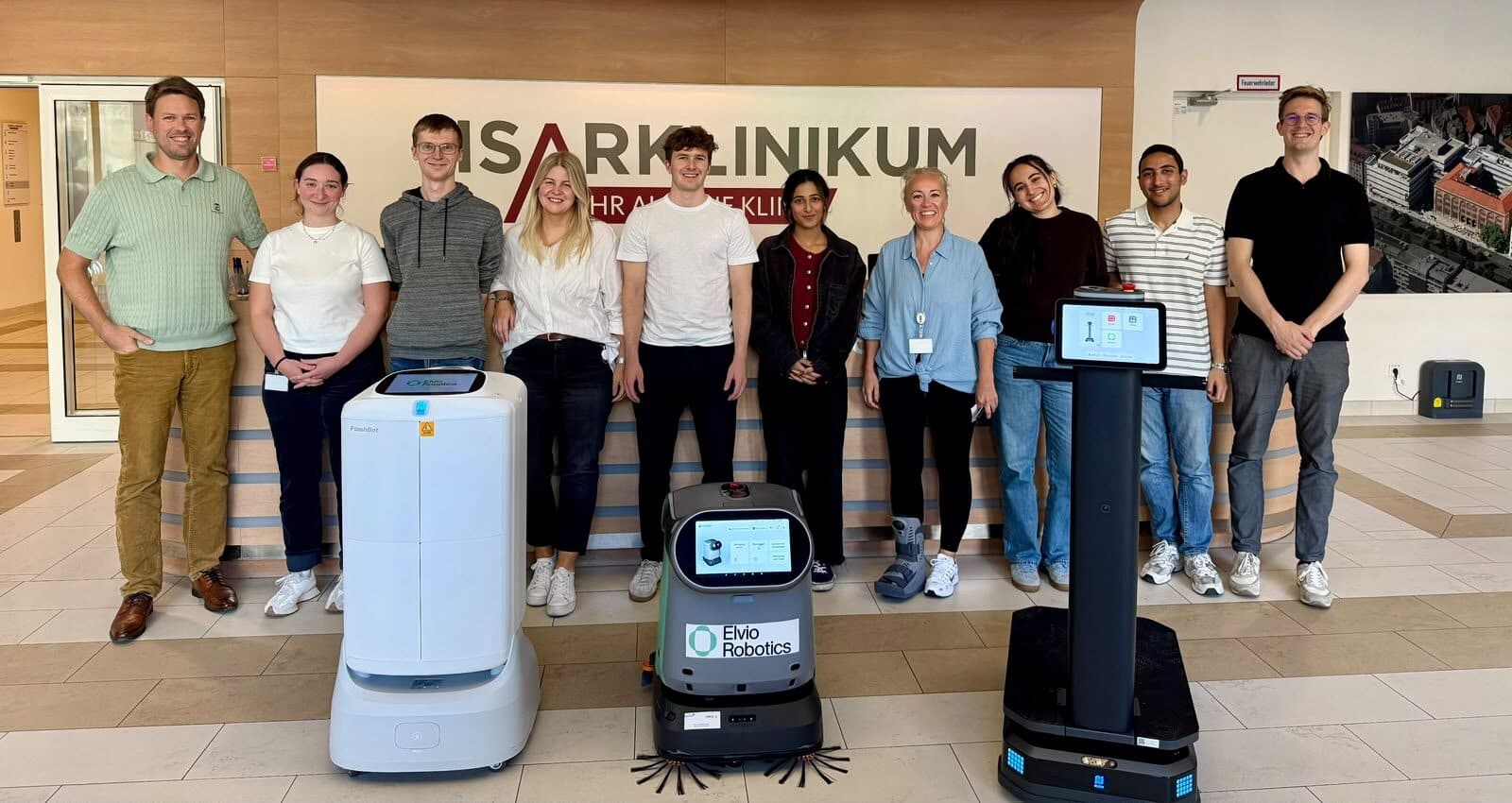Elvio Robotics erhält Millionenfinanzierung und automatisiert Isar Klinikum