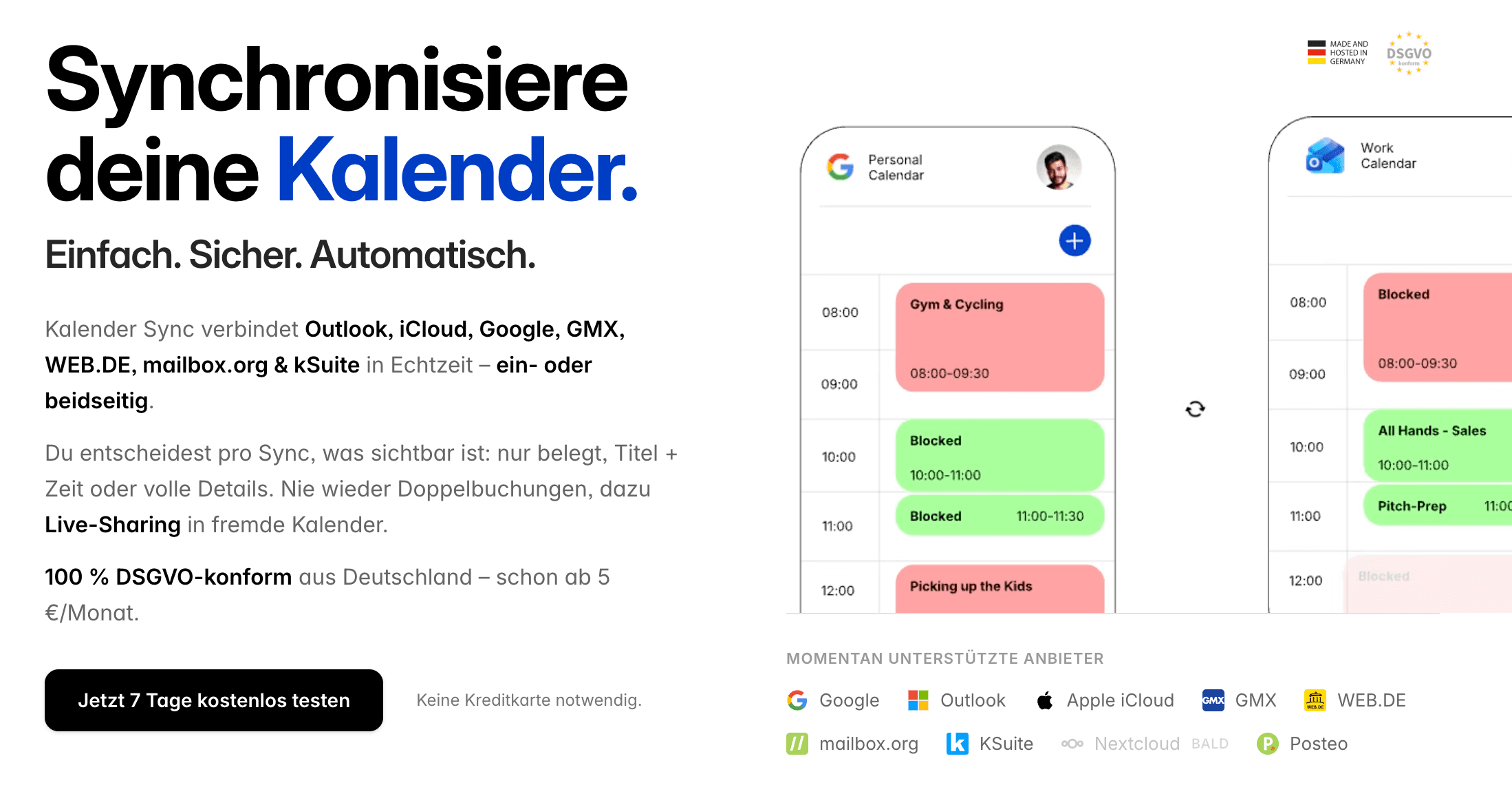 Kalender Sync