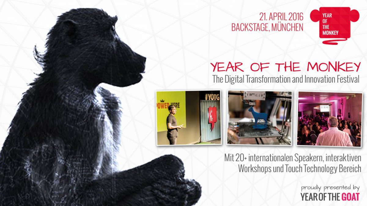Year of the Monkey – The Digital Transformation and Innovation Festival