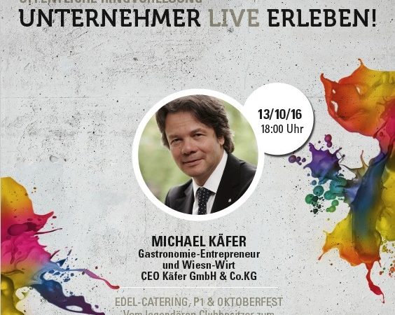 Unternehmer Live Erleben: Michael Käfer