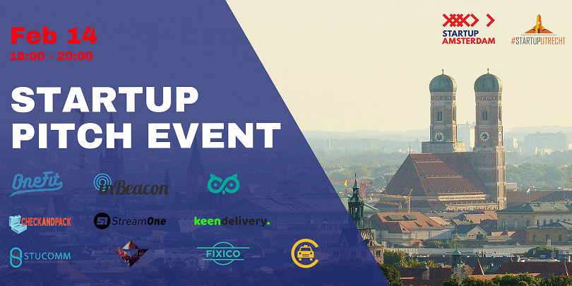 Amsterdam-Utrecht Startup Bootcamp: Startup Pitch Event
