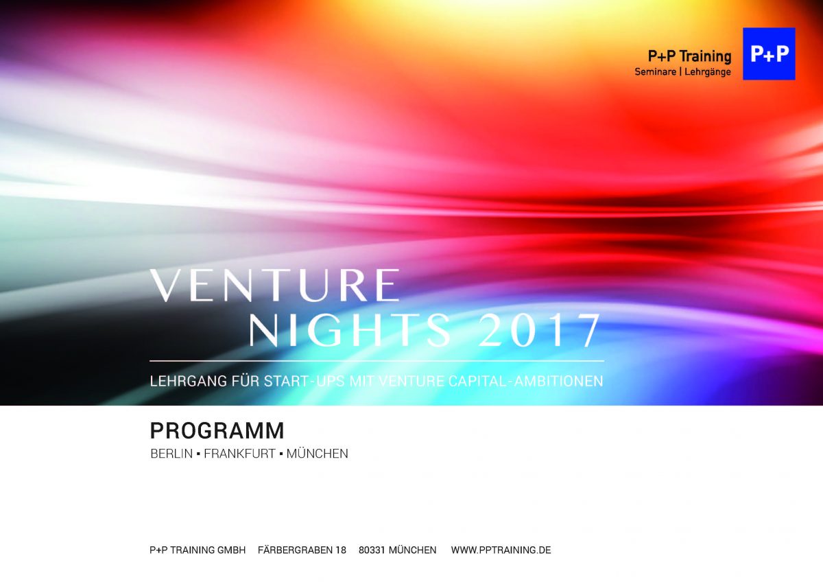 Venture Nights – FinTech / Crowdinvesting