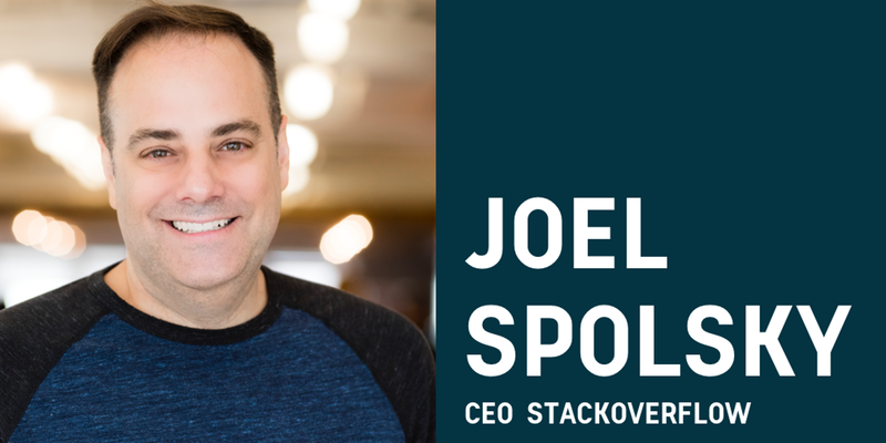 Fireside chat with Joel Spolsky (CEO Stack Overflow)