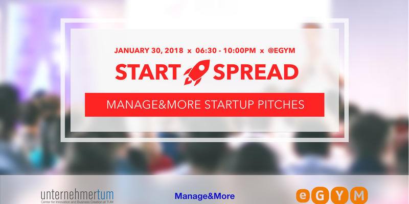 Start&Spread – Startup Event by Manage&More