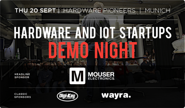 Hardware und IoT Startup Demo Night