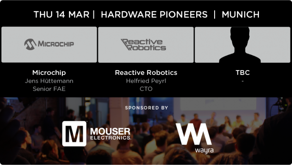 Robotics Tech Today and Beyond - Talks by Microchip, Reactive Robotics and more