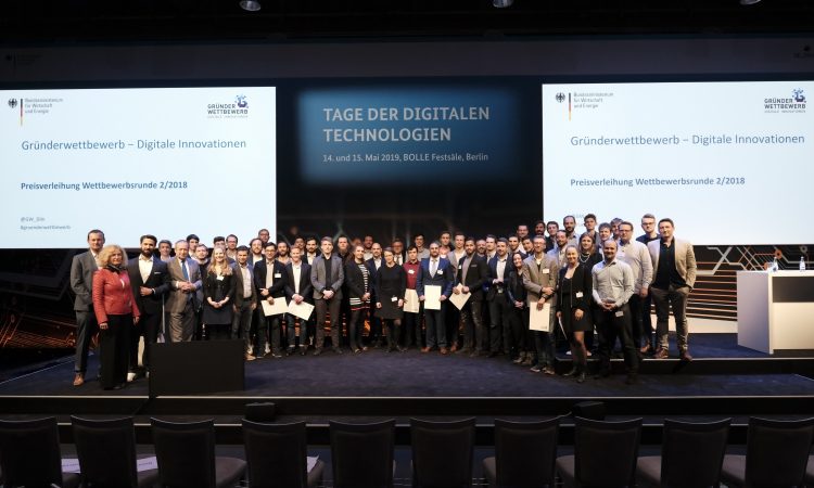 Die Gewinner des Gründerwettbewerbs - Digitale Innovationen des BMWI Runde 2