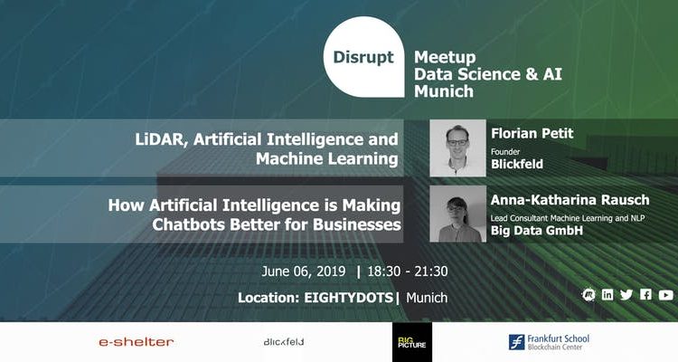Disrupt Meetup: Artificial Intelligence - From Autonomous Driving to Chatbots