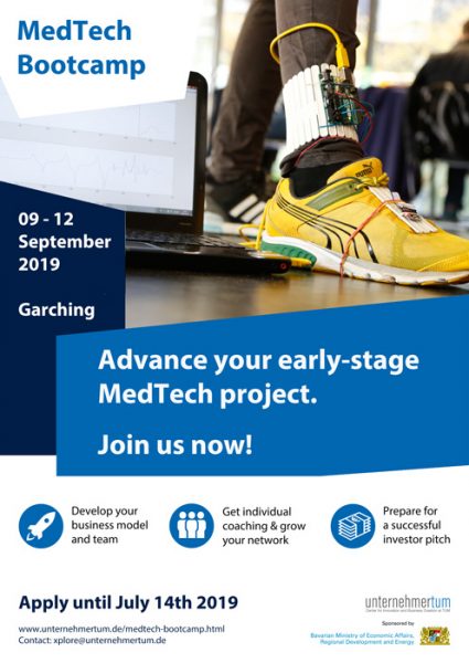 MedTech Bootcamp 2019 @UnternehmerTUM