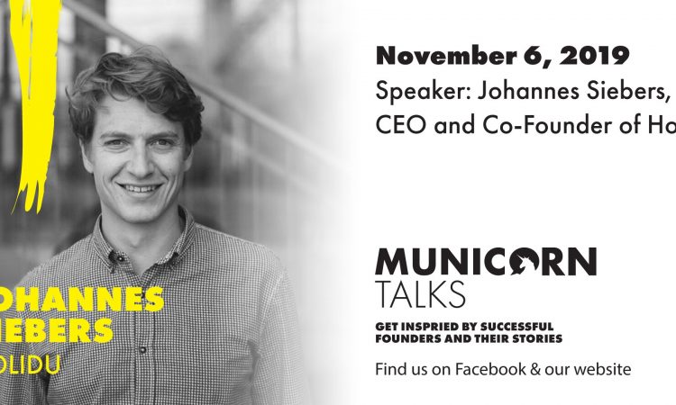 Municorn Talks, Johannes Siebers, Co-Founder and CEO of Holidu