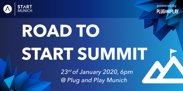 Road to START Summit 2020 by START Munich & Plug and Play