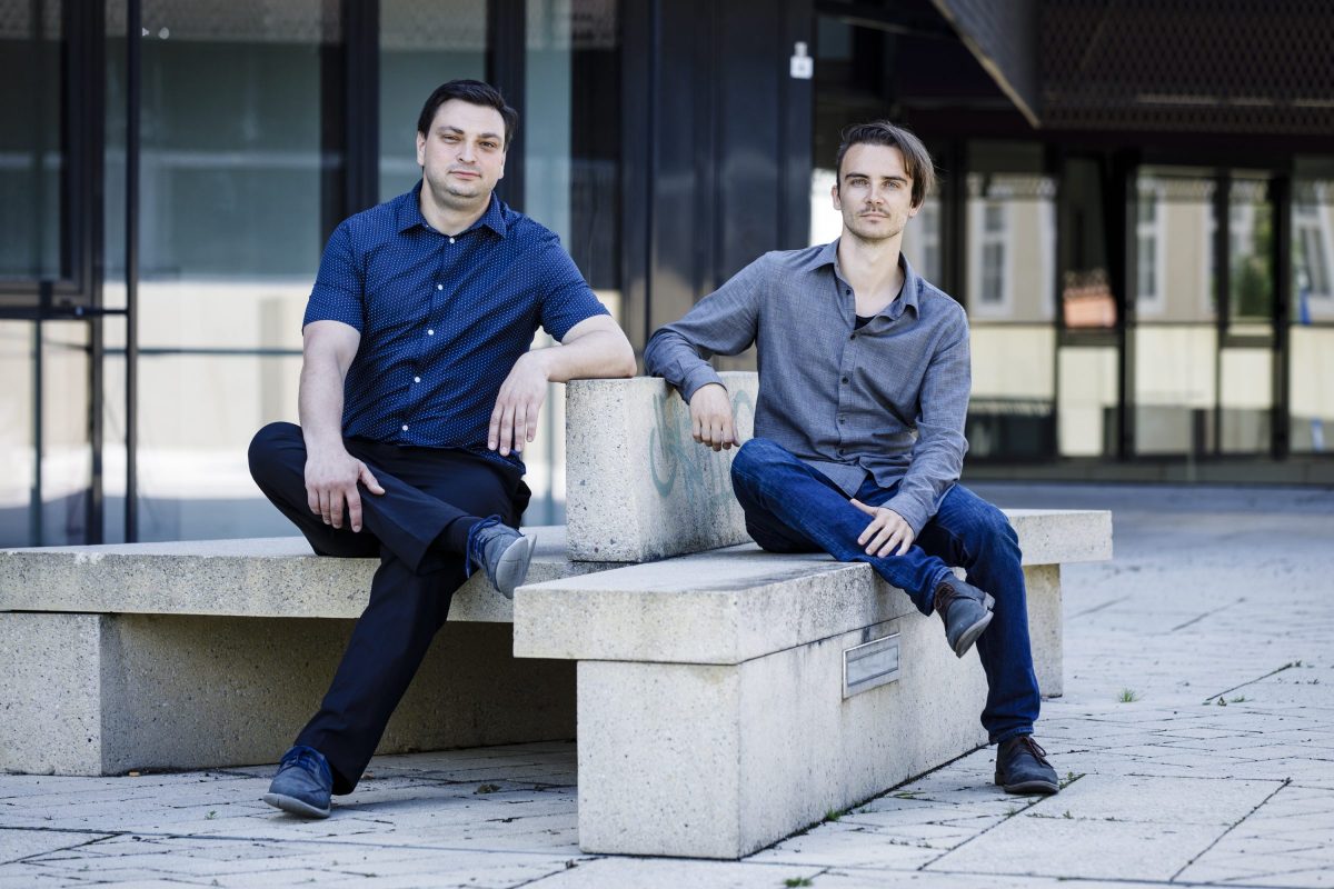 Die Gründer von Leftshift One: CEO Patrick Ratheiser und CTO Christian Weber (v. l.)