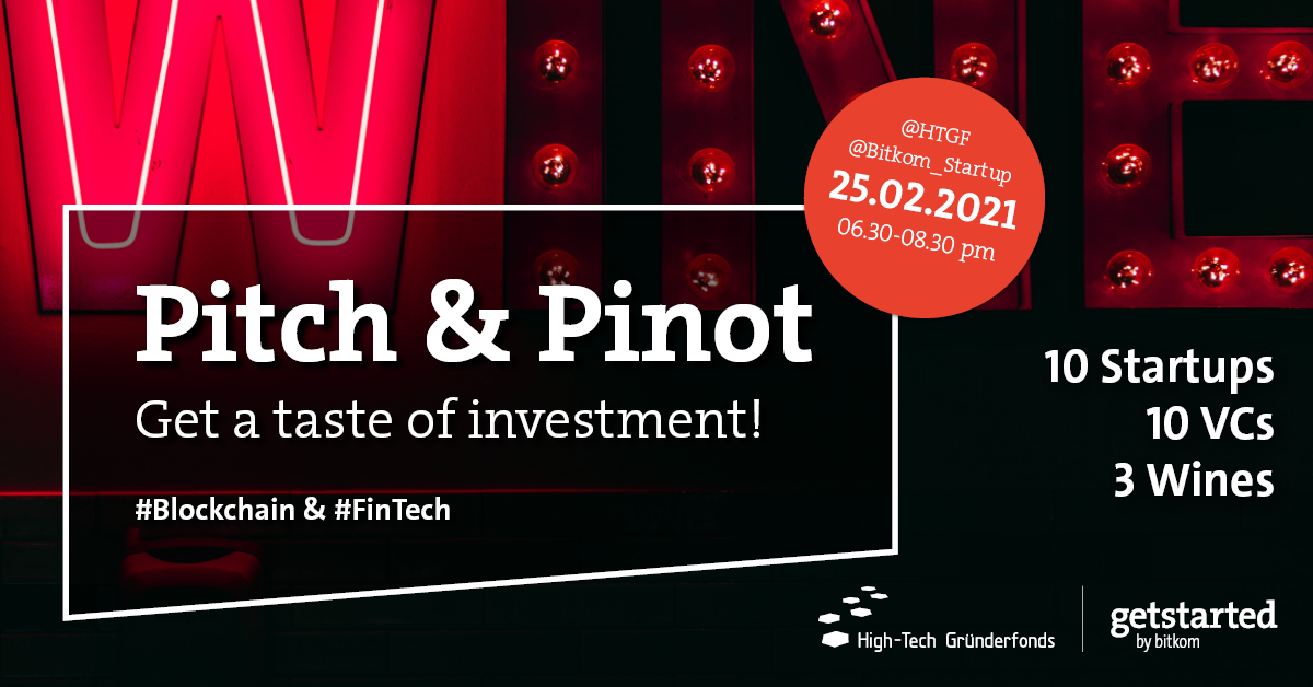 Pitch & Pinot #Blockchain #FinTech