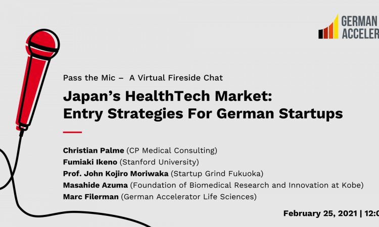 Pass the Mic - Japan’s HealthTech Market: Entry Strategies For German Startups