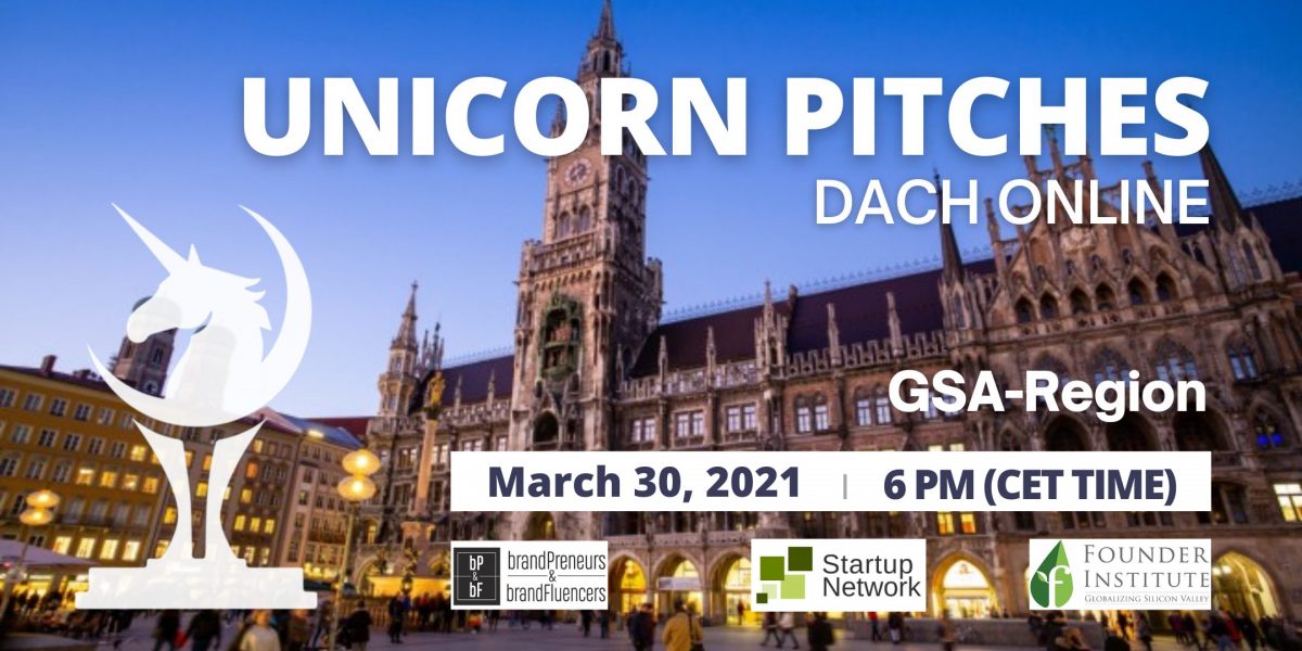Unicorn Pitches DACH/GSA (Germany, Switzerland, Austria)