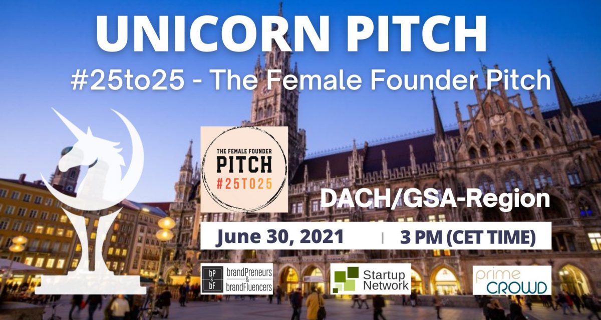 #25to25 - The Female Founder Pitch
