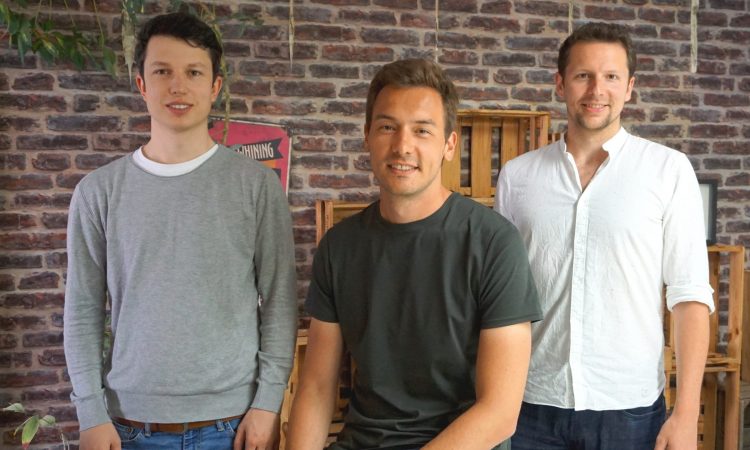 Die Ocell Gründer Felix Horvat, Christian Decher und David Dohmen (v.l.)