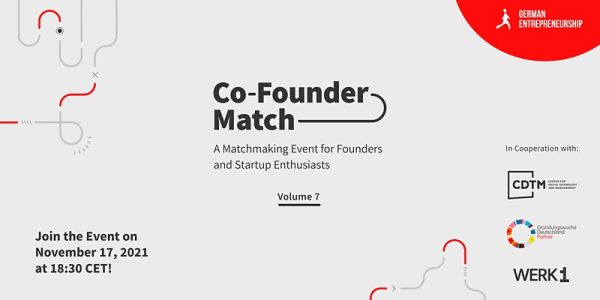 Co-Founder Match Vol.7