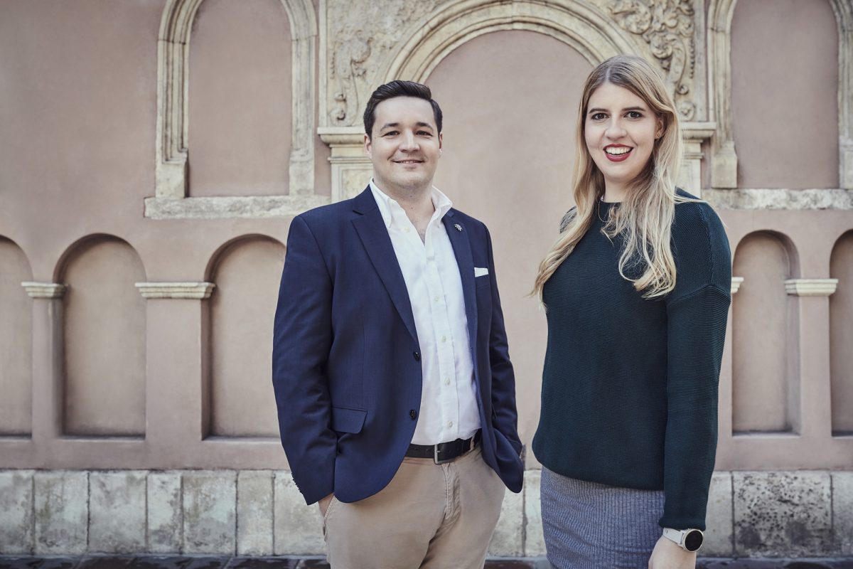 Die Inveox-Gründer Maria und Dominik Sievert