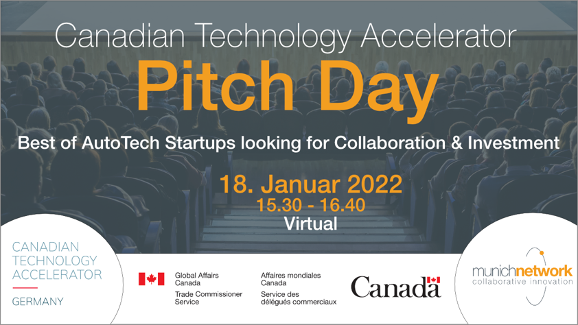 Canadian Technology Accelerator AutoTech Pitch Day